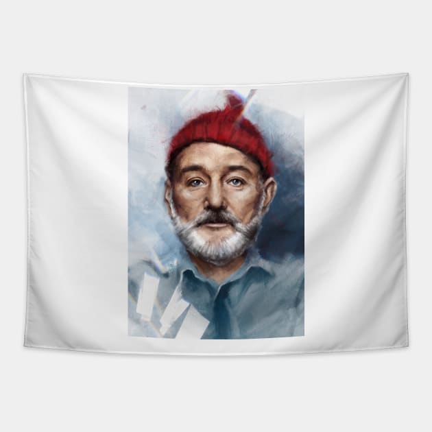 Steve Zissou Tapestry by dmitryb1