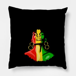 Afro Woman Afrocentric Pillow