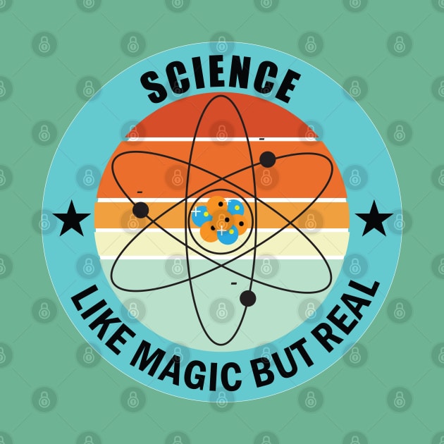 Science  Like Magic but Real Design for Physics Science Teacheras and Students by ArtoBagsPlus