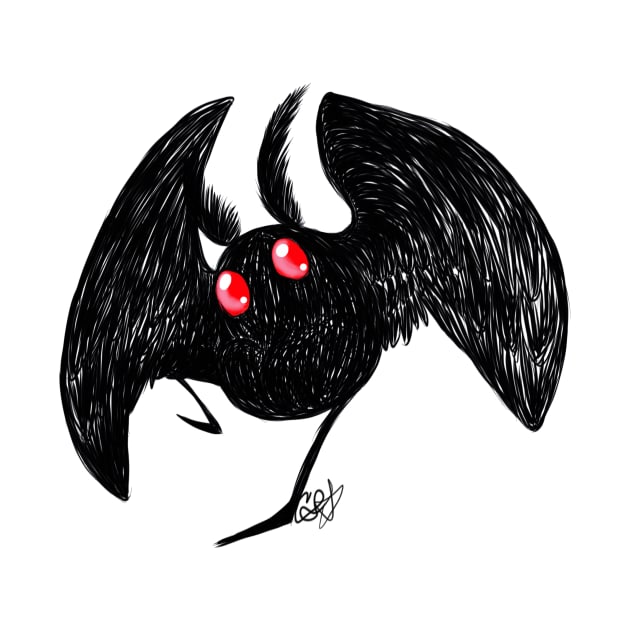 Standard Mothman by Kitty_Castella