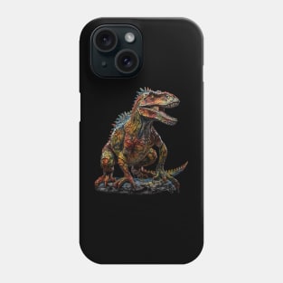 Colorful Carnivore Dino Phone Case