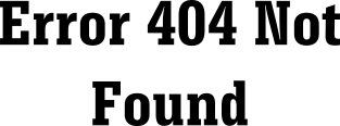 Error 404 Not Found Magnet