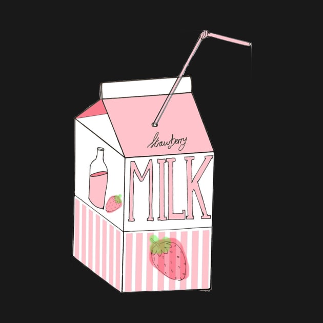 Strawberry Milk by Kcael