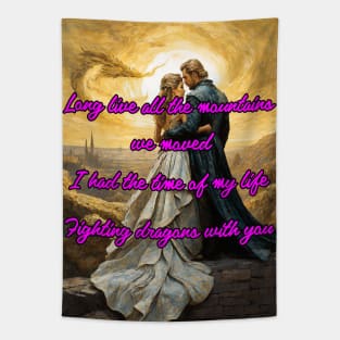 Fan-Designed 'I Had the Time of My Life' Lyric Art: A Swiftie's Delight Tapestry