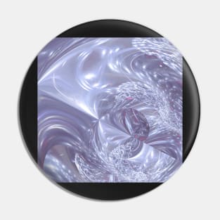 Spun Glass Abstract Pin