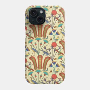 Ancient Egypt Flora and Fauna Phone Case