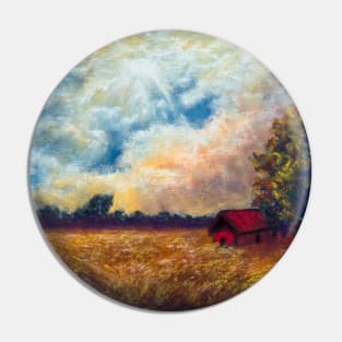 Red barn Pin