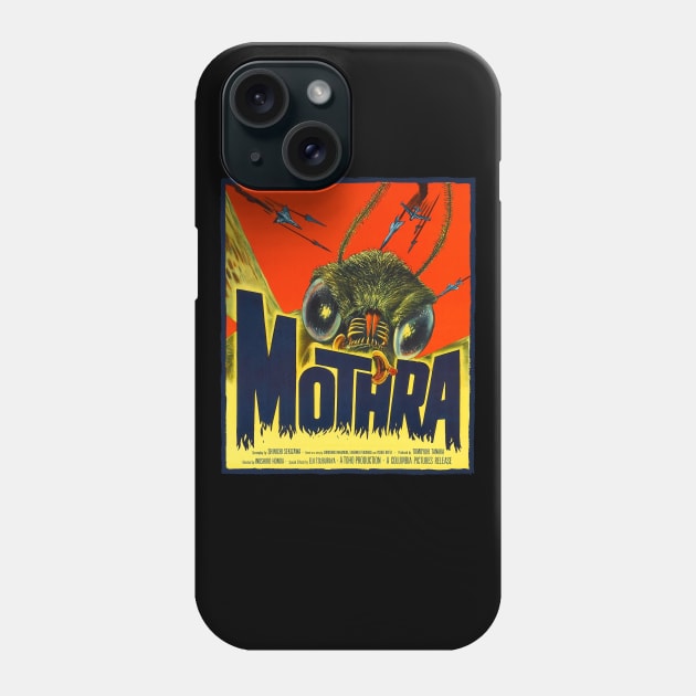 Mothra (1961) Phone Case by MondoWarhola