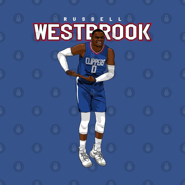 Russell Westbrook by origin illustrations