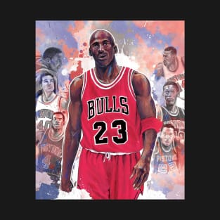 BASKETBALLART - THE MOMENT MJ T-Shirt