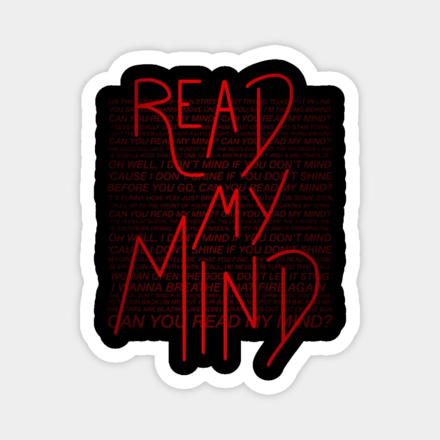 read my mind Magnet by hawardan