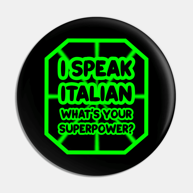 I speak italian, what's your superpower? Pin by colorsplash
