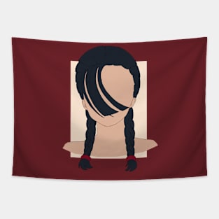 shy girl Tapestry