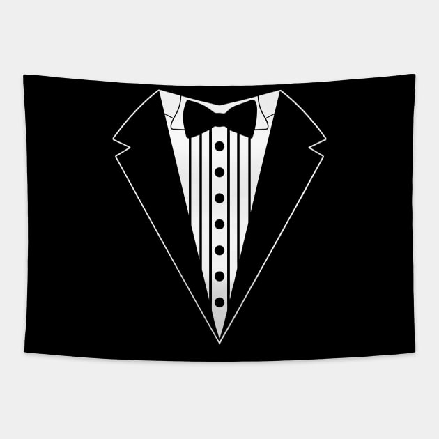 Tuxedo Tapestry by Susie