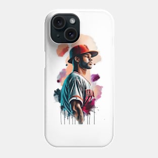 Fastball Rush Monochrome Print Phone Case