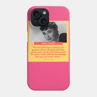 Audrey Hepburn - Phone Case