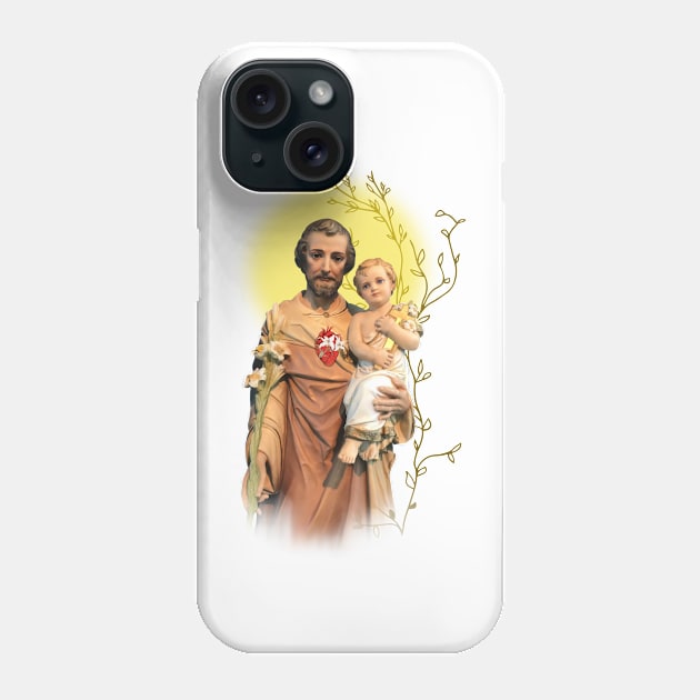St. Joseph Phone Case by alinerope