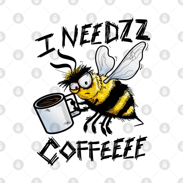 I needs coffee by Kerrycartoons