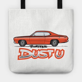 Dust U Orange Tote