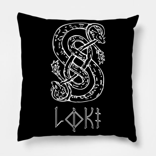 Loki Son of Odin Pillow by Beltschazar