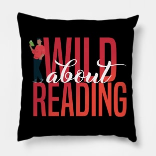 Wild About Reading Pillow