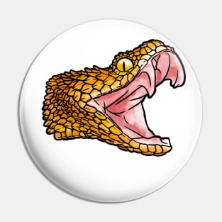 A fierce King cobra snake Pin