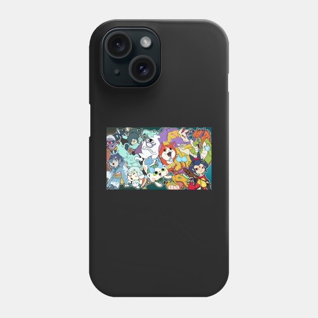 Yo Yo Yo-kai Watch Phone Case by ziodynes098