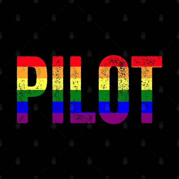 Pilot rainbow stripe by VFR Zone