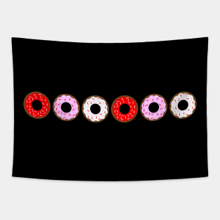 Valentine Donuts Tapestry