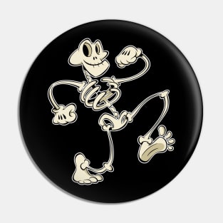 Keep on Truckin' Skeleton Pin