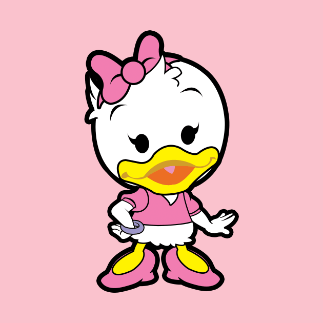 Daisy Duck Chibi by nataliawinyoto