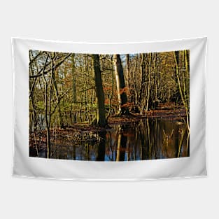 Flooded woodland Tapestry