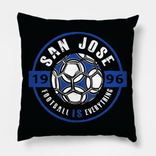 Football Is Everything - San Jose Vintage Pillow