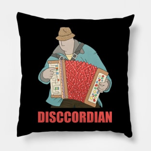 Disccordion Pillow