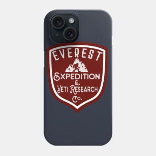 Everest Expedition & Yeti Research Co. Phone Case