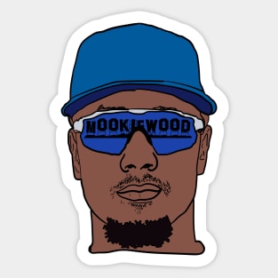 Mookie Betts Sticker for Sale by devinobrien