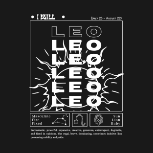 Leo zodiac sign T-Shirt