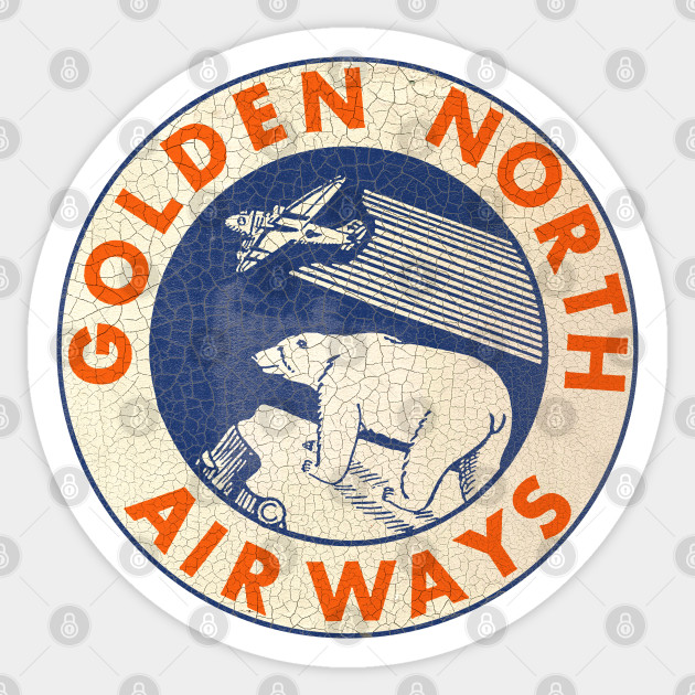 Golden North Airlines - Golden North Airlines - Sticker