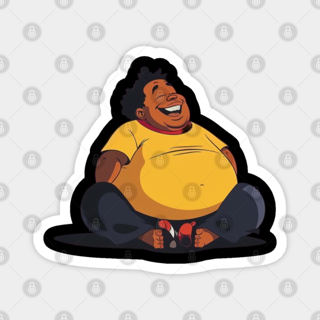 Fat Albert Public Reception Magnet by Kisos Thass