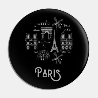 Paris Lover Pin