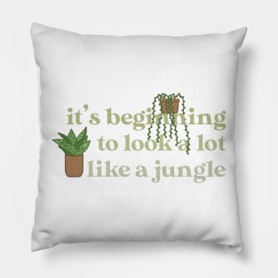 plant lover Pillow