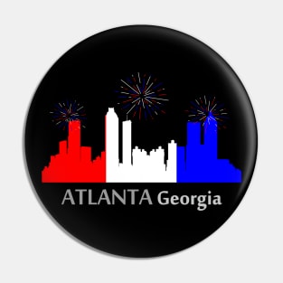 Atlanta: A Star-Spangled Spectacle Pin