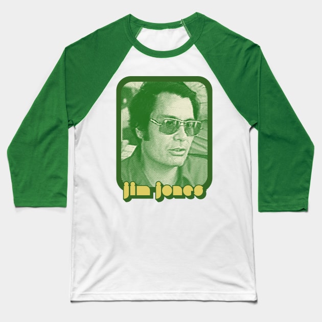 leder Engager Mockingbird Jim Jones /// Retro Style Cult Leader Design - Heavens Gate - Baseball T- Shirt | TeePublic