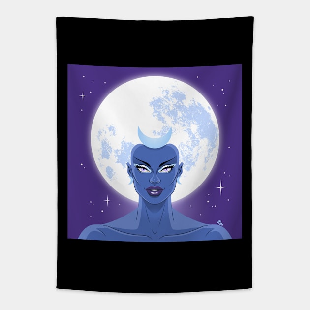 Selene Tapestry by RichieRickPix