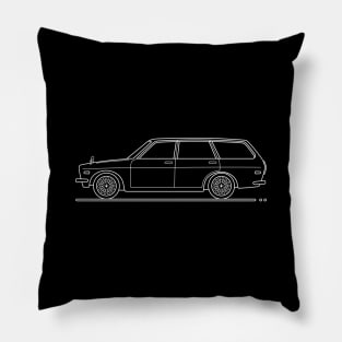 retro family car w Pillow