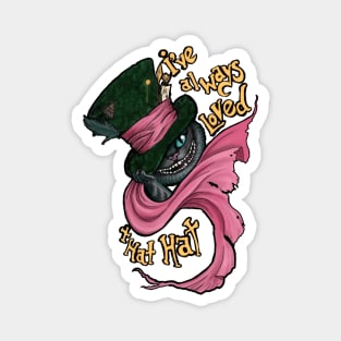 Cheshire Hat Magnet