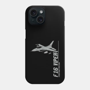 F-16 Viper Fighting Falcon Jet Fighters Phone Case