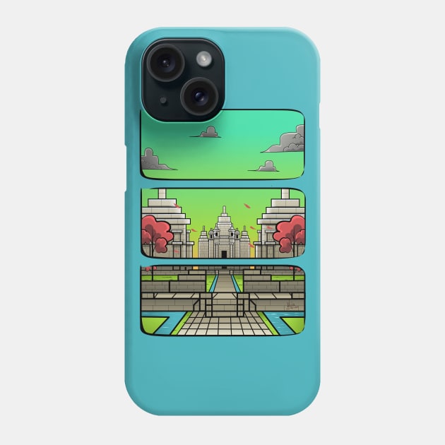 Indonesian hisitorcal building Phone Case by Alsiqcreativeart