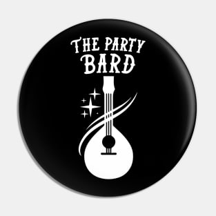 Bard Dungeons and Dragons Team Party Pin