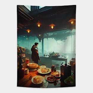 Ramen Noodles Tapestry